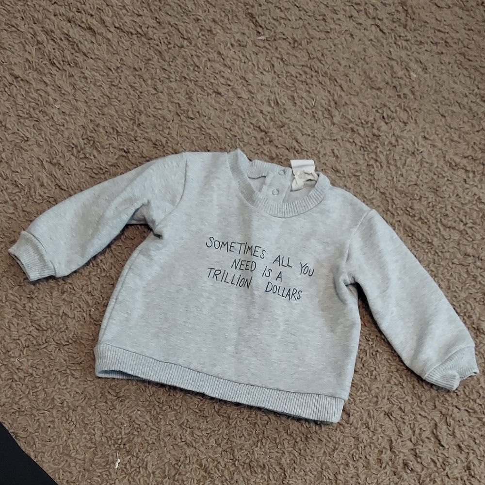 Baby Gray Sweatshirt